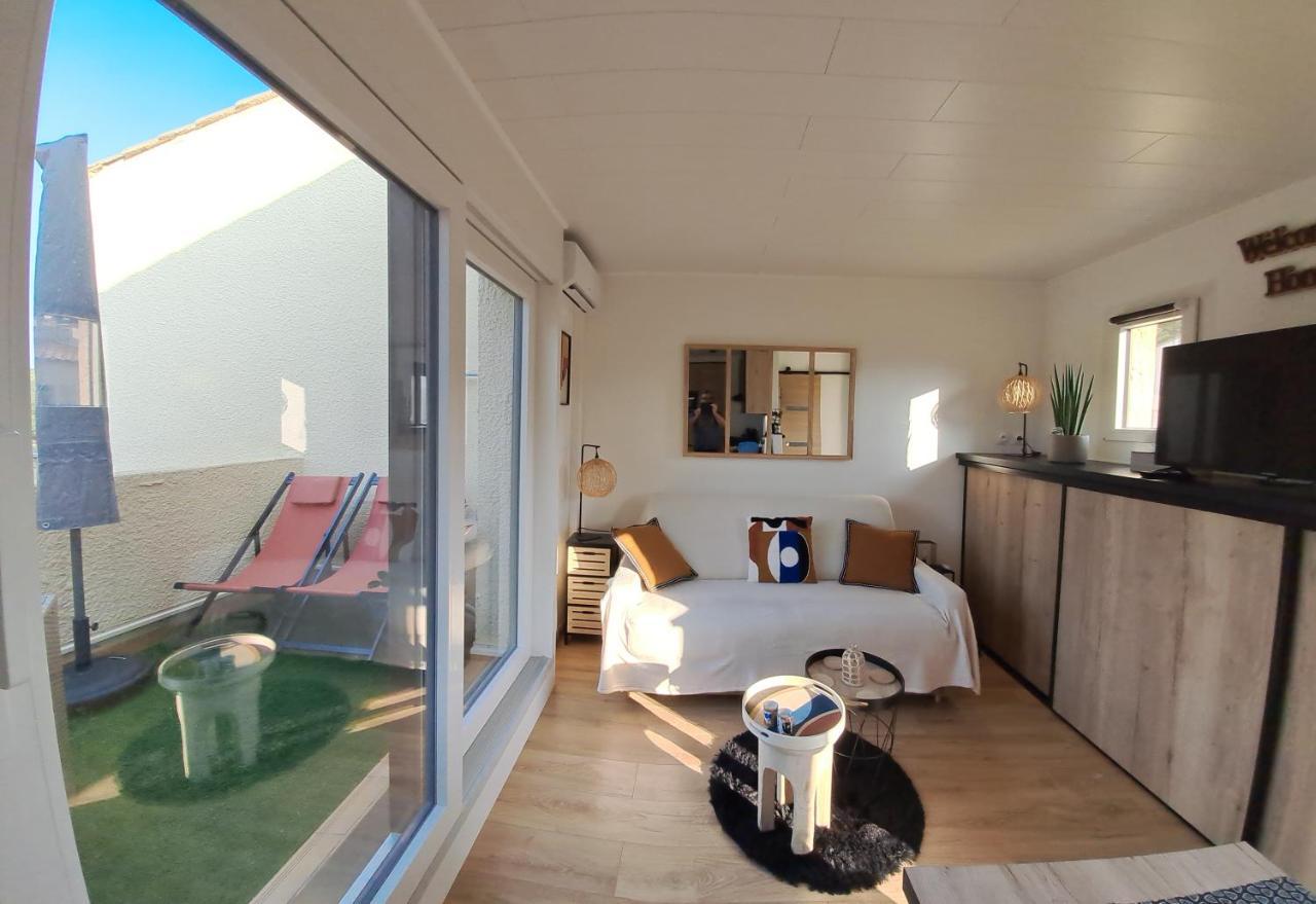 Studio Climatise Cosy Avec Grande Piscine Chauffee Агде Екстериор снимка