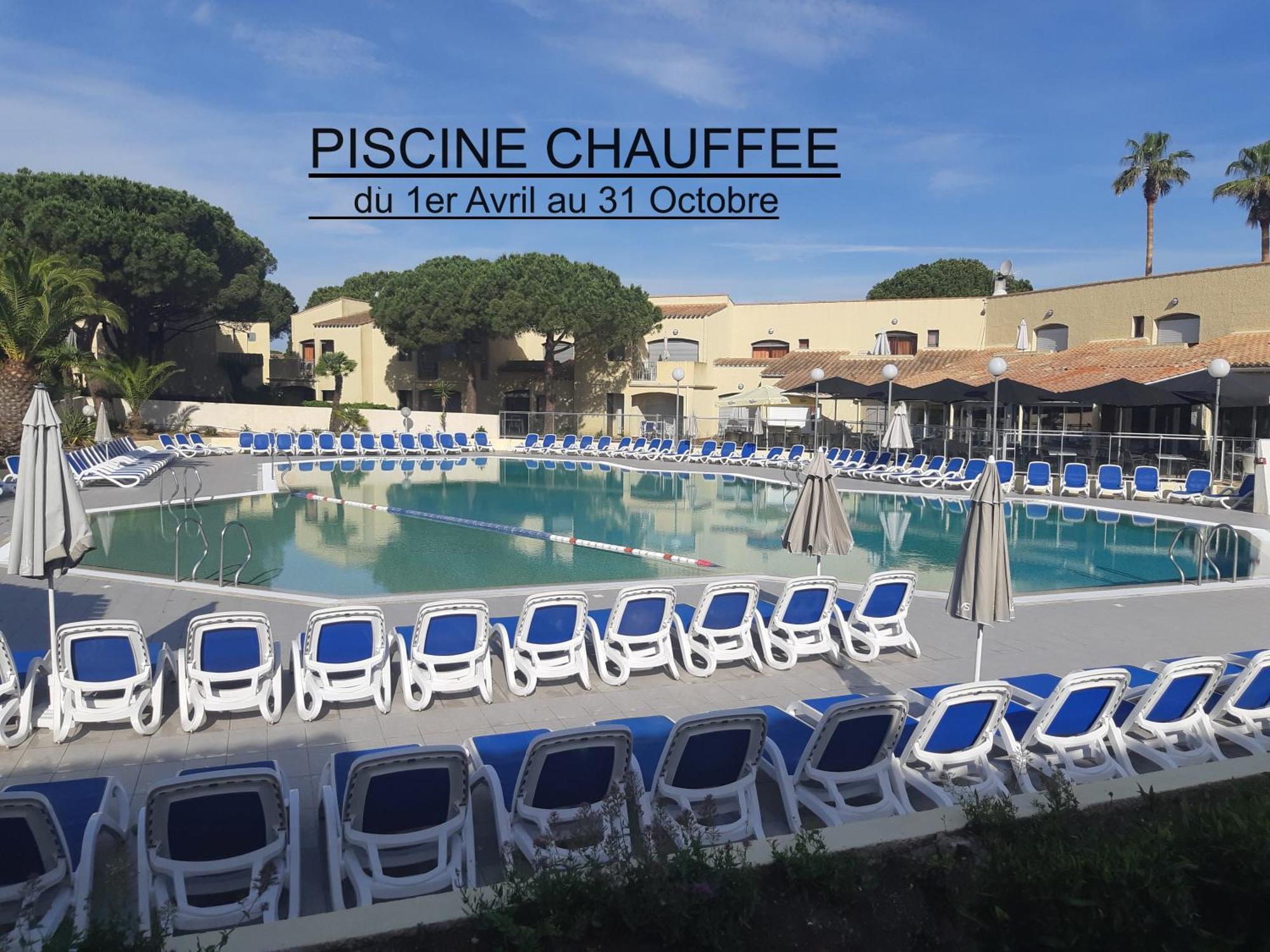 Studio Climatise Cosy Avec Grande Piscine Chauffee Агде Екстериор снимка